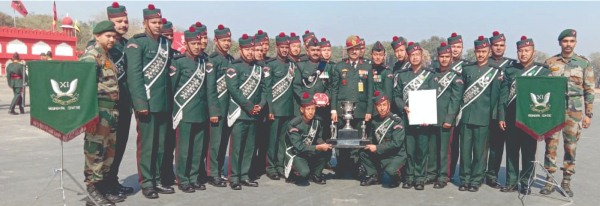Kiranti Band, Best Band of the Indian Army 2020